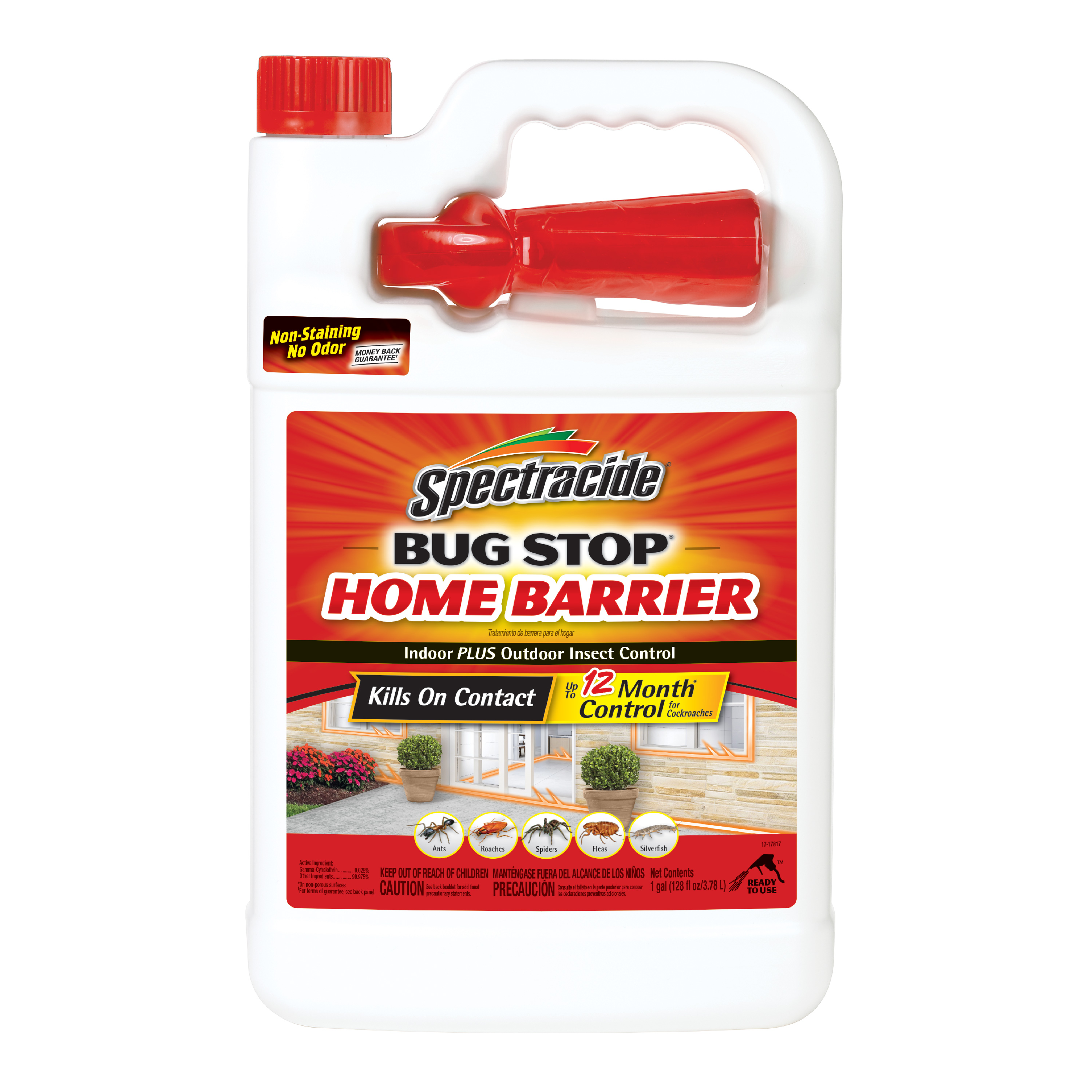 Bug spray for store the house